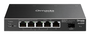 TP-Link SG2206MP Switch L2 Gigabit Ethernet con 5 Puertos RJ-45, 1 Puerto SFP y PoE, Montaje en Rack