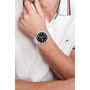 Reloj Hombre Tommy Hilfiger RYDER Negro Plateado