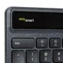 Targus AKB868UK - Teclado Inalámbrico Bluetooth 5.2 Retroiluminado QWERTY UK Inglés, Completo 100% Ergonómico con Teclado Numérico, Negro, Sostenible y Antimicrobiano