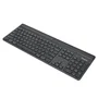 Targus AKB868UK - Teclado Inalámbrico Bluetooth 5.2 Retroiluminado QWERTY UK Inglés, Completo 100% Ergonómico con Teclado Numérico, Negro, Sostenible y Antimicrobiano