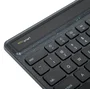 Targus AKB868UK - Teclado Inalámbrico Bluetooth 5.2 Retroiluminado QWERTY UK Inglés, Completo 100% Ergonómico con Teclado Numérico, Negro, Sostenible y Antimicrobiano
