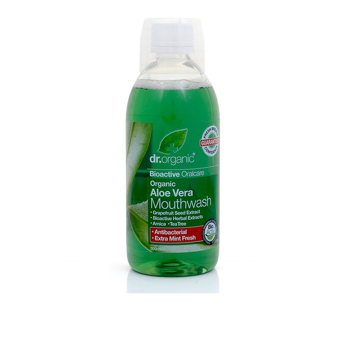 Dr. Organic Aloe Vera Enjuague Bucal 500 ml Dr. Organic Aloe Vera Enjuague Bucal 500 ml