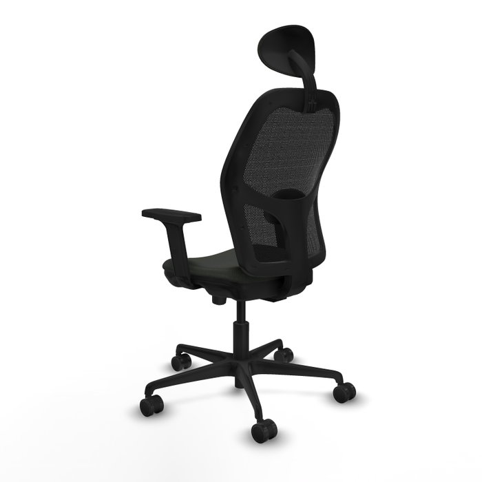 PIQUERAS Y CRESPO Silla de oficina Jorquera con mecanismo Sincro/Traslack y Brazos 2D