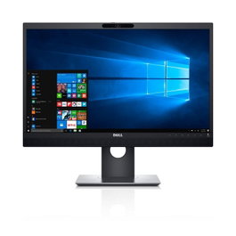 Dell P2418HZ Monitor de 23,8 Pulgadas Full HD IPS con Cámara Full HD integrada, Negro