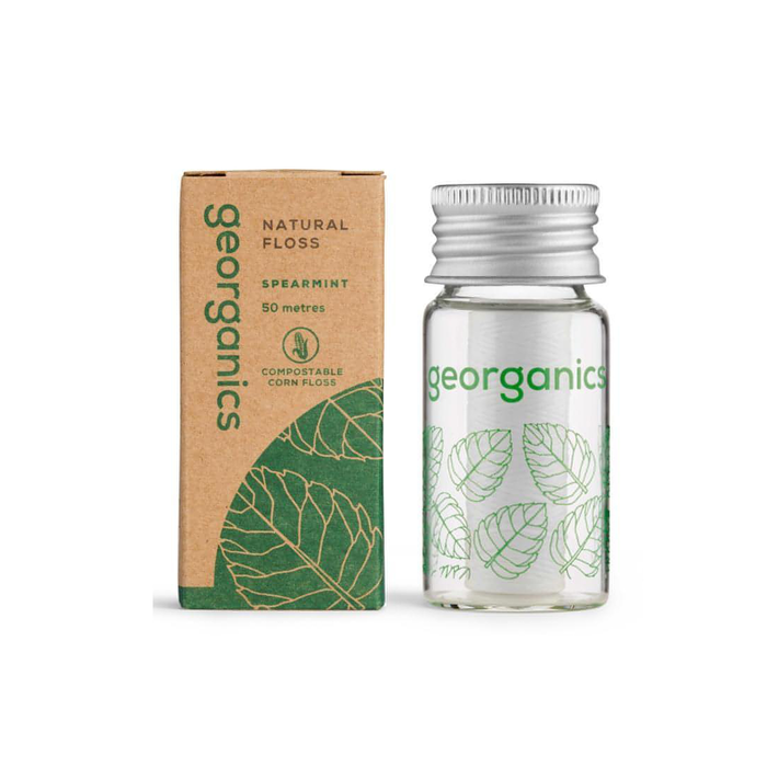 GEORGANICS Hilo Dental Hierbabuena 50 m GEORGANICS Hilo Dental Hierbabuena 50 m