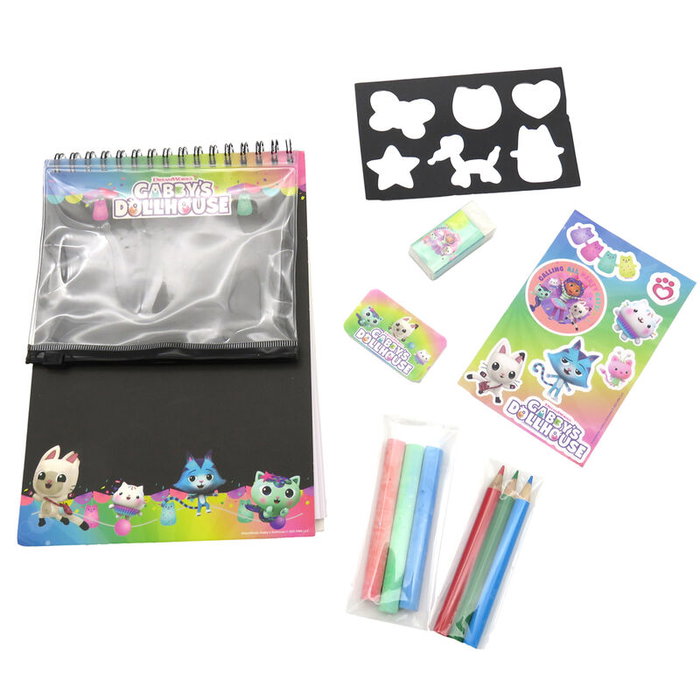 CYP BRANDS Set Cuaderno Pizarra La Casa de Muñecas de Gabby