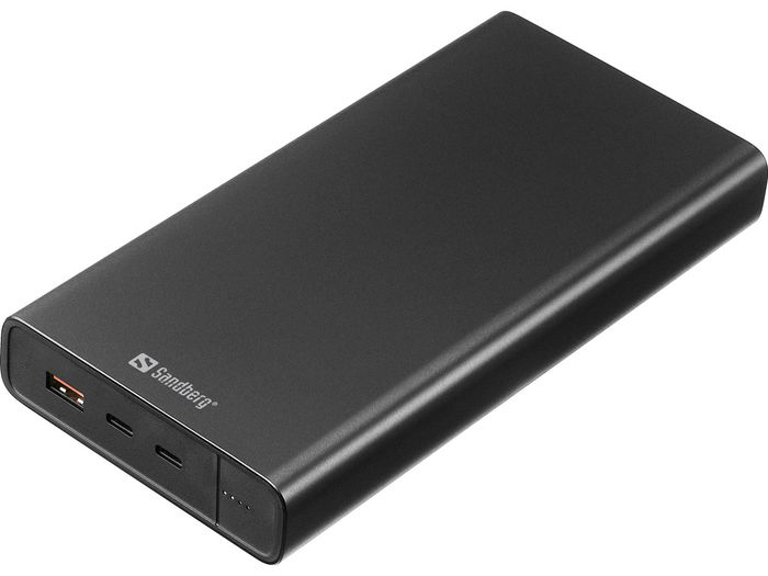 Sandberg Powerbank USB-C PD 127W 40000mAh Aluminio Alta Velocidad Carga Rápida Portátil Sandberg Powerbank USB-C PD 127W 40000mAh Aluminio Alta Velocidad Carga Rápida Portátil