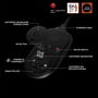 Logitech PRO Wireless Gaming Mouse, RF Wireless, Tecnología Lightspeed, Sensor HERO, Polímero de Litio (LiPo), Negro