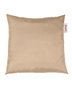 Atelier Del Sofa Cojín Pouf 40x40 cm Visón Terciopelo 100% Poliéster Ecológico y Confortable