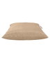 Atelier Del Sofa Cojín Pouf 40x40 cm Visón Terciopelo 100% Poliéster Ecológico y Confortable