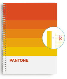 Bloc Escolofi Notebook Pantone Speaks A4 80H Cuadric.5X5 90G Warmth (Set de 5)