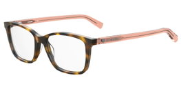 Love Moschino MOL566-05L Gafas de Vista para Mujer Marrón