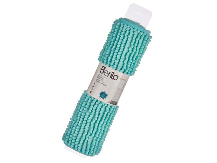 Berilo Alfombra Baño Jade Azul 40x60 cm (Set de 12)