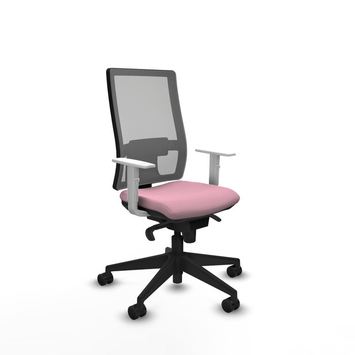PIQUERAS Y CRESPO Silla de oficina Horna Rosa con mecanismo Sincro PIQUERAS Y CRESPO Silla de oficina Horna Rosa con mecanismo Sincro