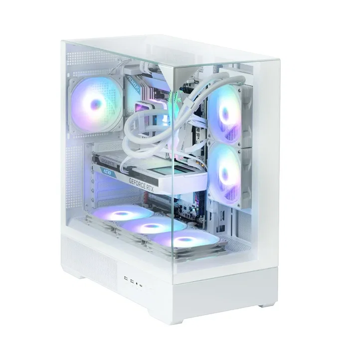 ZALMAN P40 Prism White Midi Tower Blanco