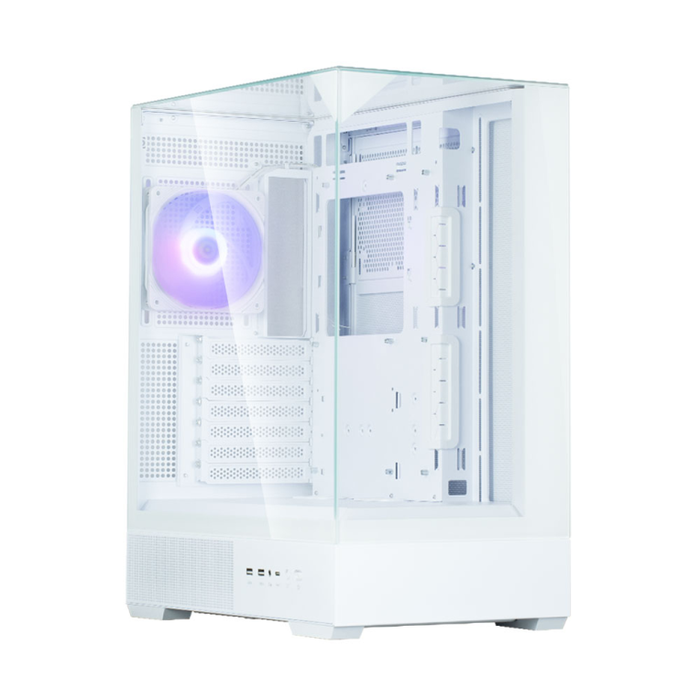 Zalman P40 Prism White Midi Tower Blanco con Iluminación RGB para PC