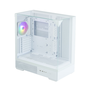 Zalman P40 Prism White Midi Tower Blanco con Iluminación RGB para PC