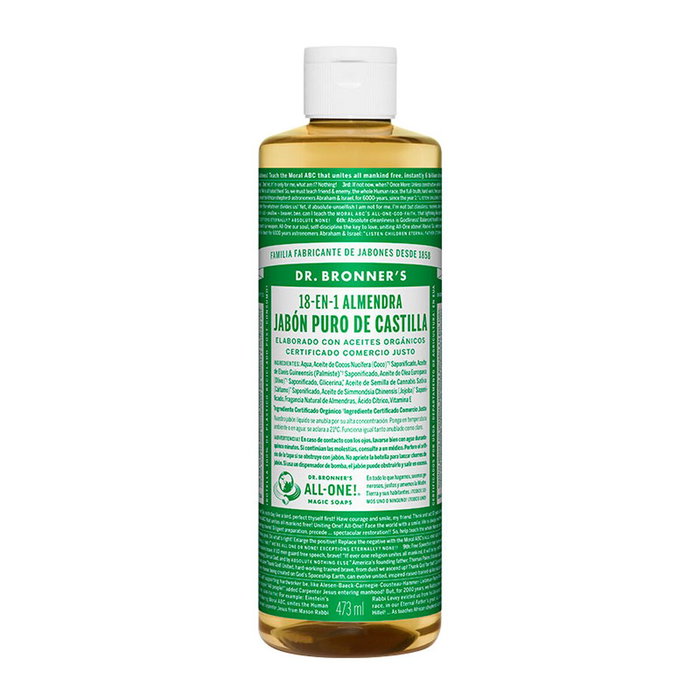 DR. BRONNER´S Jabón Líquido de Almendras 475 ml