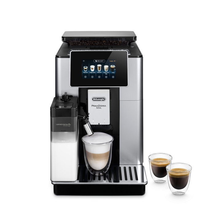 DeLonghi PrimaDonna Soul ECAM610.55.SB Metálica