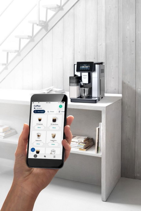 DeLonghi PrimaDonna Soul ECAM610.55.SB Metálica