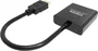 Vision TC-HDMIVGA/BL Adaptador HDMI Macho a VGA Hembra, Resolución 1920x1080 Full HD, Cable 0.23m, HDMI 1.4b, Negro