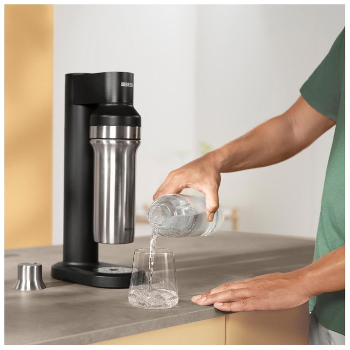 Brita sodaTRIO Máquina de agua con gas - negra