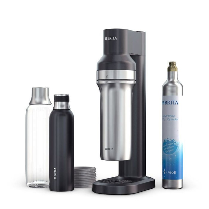 Brita sodaTRIO Máquina de agua con gas - negra