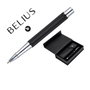Belius Roller Colección Turbo con Estuche y Caja de Diseño, Negro/Plata