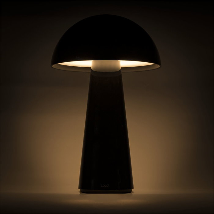 Century Lámpara de mesa LED COCO black 1,5W 2700K 100 Lumen Dimm. IP44