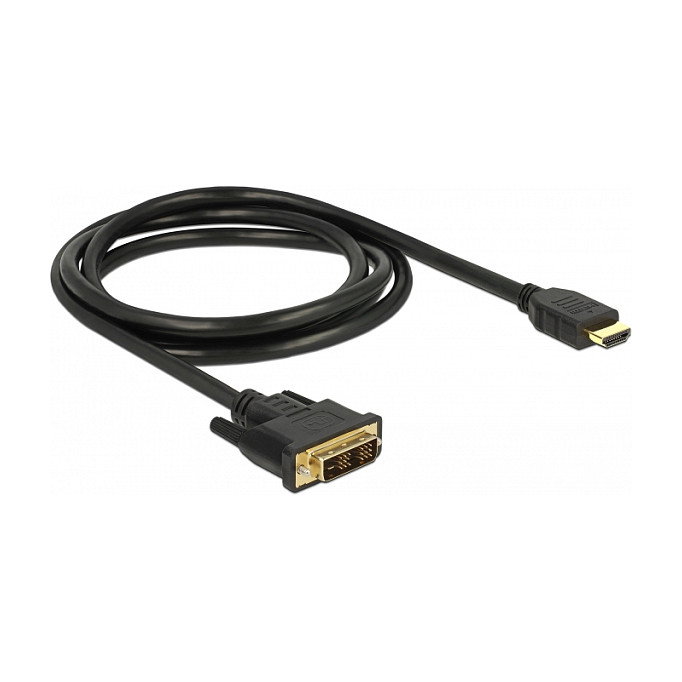 Delock Cable DVI 18+1 macho a HDMI-A macho 1,5 m negro