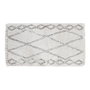 DKD Home Decor Alfombra de Poliéster 175x100x3 cm Beige y Negro