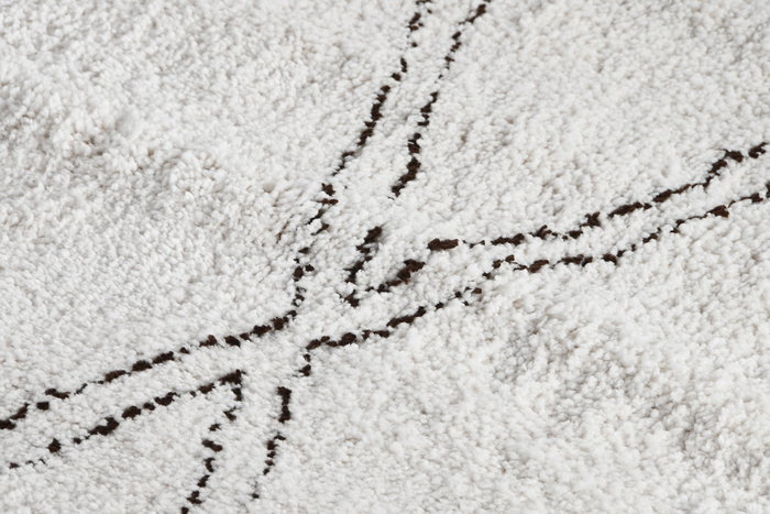 DKD Home Decor Alfombra Etnik 23 Boho Beige Negro 100 x 3 x 175 cm