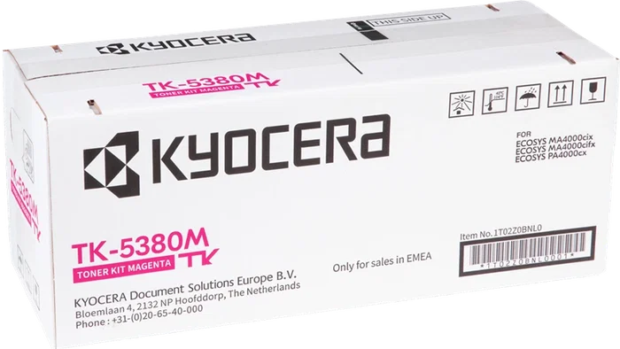 Kyocera TK-5380M Tóner magenta original 1T02Z0BNL0 para 10.000 páginas Kyocera TK-5380M Tóner magenta original 1T02Z0BNL0 para 10.000 páginas