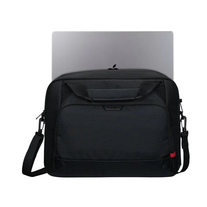 Targus Classic EcoSmart Maletín para Portátil 15-16 Pulgadas Negro y Rojo