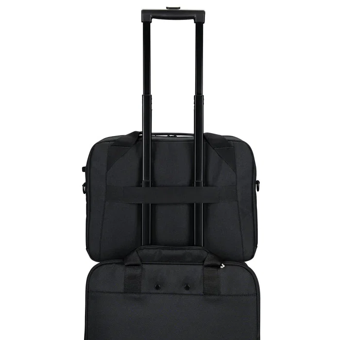 Targus EcoSmart Maletín 16 pulgadas Negro, Rojo