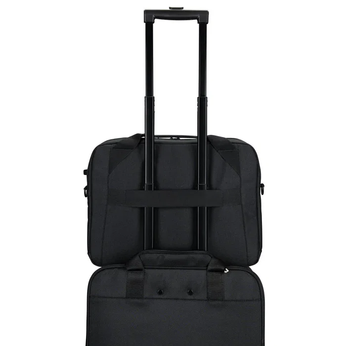 Targus Classic EcoSmart Maletín para Portátil 15-16 Pulgadas Negro y Rojo
