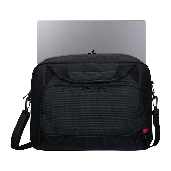 Targus EcoSmart Maletín para Portátil de 15-16 Pulgadas Negro y Rojo