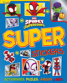 DISNEY LIBROS, Spidey y su superequipo. Superstickers, Marvel - DISNEY LIBROS