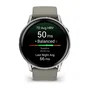 Garmin Venu 4 45 mm Plata con Correa de Silicona Gris