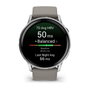 Garmin Venu 4 45 mm Plata con Correa de Silicona Gris