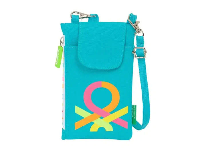 Safta Monedero Portamóvil Benetton Summer 10X19Cm