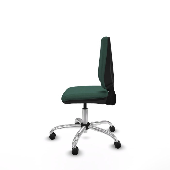 PIQUERAS Y CRESPO Silla de oficina Elche Verde botella sin brazos PIQUERAS Y CRESPO Silla de oficina Elche Verde botella sin brazos