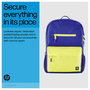 HP Mochila Campus Lavanda - Mochila Resistente al Agua para Portátil de 15.6 Pulgadas (39.6 cm), Compartimento para Tableta, Poliéster Reciclado