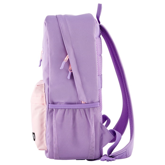 HP Mochila Campus Lavanda - Mochila Resistente al Agua para Portátil de 15.6 Pulgadas (39.6 cm), Compartimento para Tableta, Poliéster Reciclado