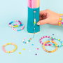 World Brands MR89088 Fábrica de Pulseras para Niños +8 Años Español - Kit Creativo con Base, Carrusel de Cuentas y Varilla de Enhebrado
