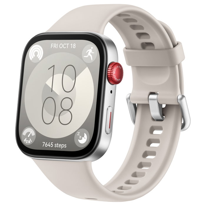 Huawei Watch Fit 3, Pantalla AMOLED 1.82 pulg, Blanco