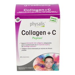 PHYSALIS Collagen+C 60 Comp. Colágeno Hidrolizado Tipo I con Vitamina C (NatiCol)