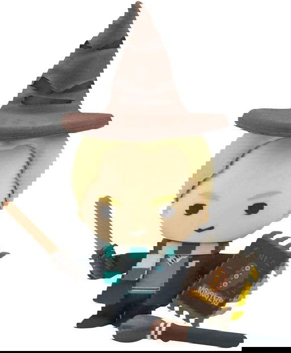 GOMEE Figura de Colección de Harry Potter - Draco Malfoy de Goma con Complementos, 8 cm