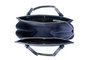 Vince Camuto Bolso Tote Azul Marino Avellino - Bolso de Piel de Polivinilo Elegante y Funcional para Mujer, Tamaño Mediano, 30x12x20 cm