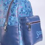 Cerdá Mochila Casual de Moda Stitch Disney en Polipiel Azul